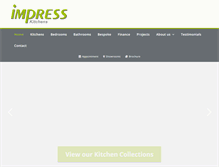 Tablet Screenshot of impresskitchens.co.uk